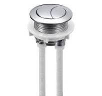 Toilet Tank Button 1 Pack Dual Push Flushing Toilet Replacement Button for  38mm Hole