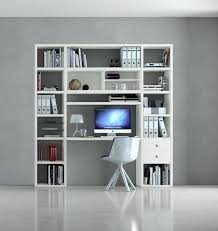 Rollbare computertische sind besonders für wohnungen mit wenig platz empfehlenswert. Schreibtisch Mit Uberbau Bucherregal Weiss Lack Designermobel Moderne Mobel Owl Moebelhandel De