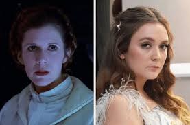 Carrie Fisher S Daughter Played Leia In Rise Of Skywalker Flashback Scene Inside The Magic Carrie Fisher Carrie Fisher Daughter Billie Lourd
