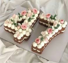 62 Ideas Birthday Cake Number Simple Number Cakes Birthday Cake Decorating Dessert Decoration