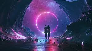You can also upload and share your favorite ps4 anime hd wallpapers. Couple People Dream Qrew Love Neon Purple Sky Space Portal Rocks Hd Wallpaper Wallpaperbetter