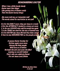 Remembering Easter Spiritual Poetry Verse Quotes Poetry Easter Blessings