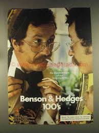 1980 Benson & Hedges Special Filter Cigarette Advertisement-
