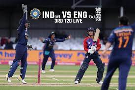 Get latest news information, articles on eng w vs ind w 1st t20i 2021 updated on july 09, 2021 18:30 with exclusive pictures, photos & videos on eng w vs ind w 1st t20i 2021 at latestly.com Ind W Vs Eng W 3rd T20 India Women Look To Avenge Odi Series Loss