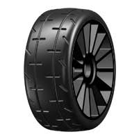 Grp Tyres 1 8 Gt M01 Revo S7 Medium Tire Roar Black Spoked Wheel