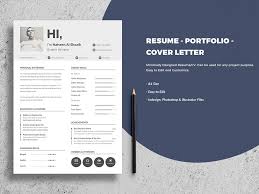 Free minimalist resume template for word. Shoaib Free Minimal Resume Template With Cover Letter And Portfolio