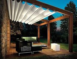 Various Pergola Roof Ideas Make Homes Fantastic Outdoor Pergola Patio Shade Patio Sun Shades