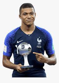 Luego de los 90 minutos infartantes, llegó el turno del tiempo suplementario en donde ninguno de los dos pudo hacer mucho. Kylian Mbappe Young Player Award Clip Arts Mbappe World Cup Png Transparent Png Kindpng