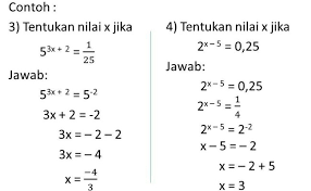 Soal pilihan ganda dan jawaban. Contoh Soal Persamaan Eksponen Berbentuk Guru Paud