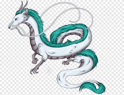 It's very good gift for kids, kidults and cartoon fans. Dragon Spirited Away Haku Illustration Png Pngegg