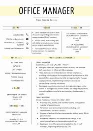 Office Manager Resume Template Awesome Fice Manager Resume Sample Tips In 2020 Office Manager Resume Job Resume Good Resume Examples