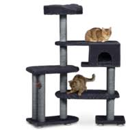 Anione kratzbaum mit treppe bei fressnapf günstig kaufen. Anione Xxl Kratzbaum Candy Grau Fressnapf Kratzbaum Fressnapf Katzen