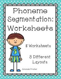 3, september 2004 ( c 2004), pp. Phoneme Segmentation Worksheets By Amanda Prater Tpt