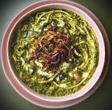 Ash Reshteh (Persian Noodle Soup with Herbs & Beans)