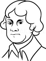 How To Draw Thomas Jefferson Easy Step By Step Drawing Guide By Dawn Dragoart Com This drawing is by the architect robert mills. how to draw thomas jefferson easy step