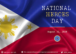 It was declared a public holiday by the philippines legislature in 1931 and national heroes day is strongly associated with philippine independence and the philippine revolution. Prc Observes National Heroes Day On 31 August 2020 Professional Regulation Commission