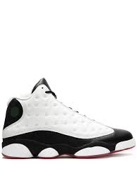 Jordan Retro 1 High Og White Black Particle Grey Varsity Red Jordan Air Jordan Retro 13 He Got Game Farfetch Air Jordans Retro Air Jordans Jordan Retro
