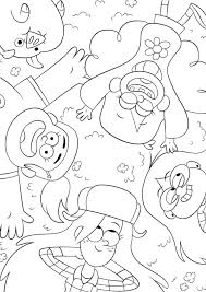 You can use our amazing online tool to color and edit the following gravity falls coloring pages. Gravity Falls Coloring Pages 100 Pieces Print For Free