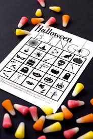 Cut these out and use it as a draw pile to play the game. Free Printable Halloween Bingo