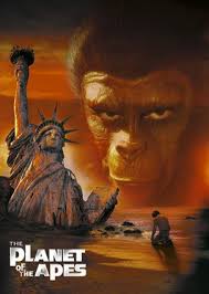 One Of The First Movies I Ever Saw In A Movie Theater When Charelton Heston Said Get Your Fil Planet Of The Apes Science Fiction Movie Posters Fiction Movies