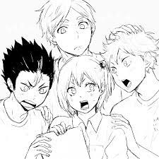 Download Coloring Pages Haikyuu Print For Free Wonder Day