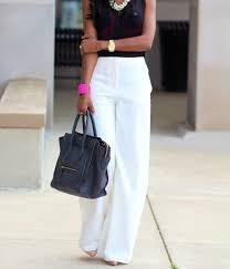 Black And White Pants Outfit Ideas Pin By Jamis Robb On Spring Summer Style Fashion Linen Pants Outfit White Linen Pants Outfit