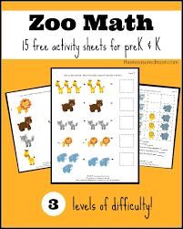 Homework is optional and should be fun! Free Zoo Worksheets For Preschool And Kindergarten The Measured Mom