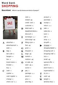 Shopping Learn English Writing Words English Teaching Materials