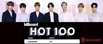 1 on the hot 100 chart dated october 3. Bts Dynamite As 1 Hits On Billboard Chart Hot 100 Kpoppost
