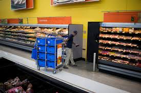 Amazon this week just made grocery delivery free, so walmart is now touting how its grocery service offers the booze. Walmart Puts Its Eggs In A Time Saving Basket Grocery Pickup The New York Times