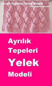 Ayrilik Tepeleri Yelek Modeli Crochet Hats Knitting Crochet