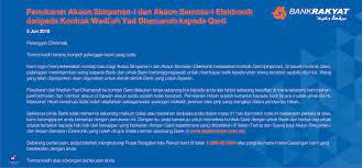 National savings bank) (bsn) is a government owned bank based in malaysia. Bank Rakyat