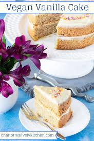 If you are looking for a recipe for a different tin size, or with some additional icing, try our sponge cake calculator for the perfect fit to your equipment or style. Vegan Birthday Cake Vegan Vanilla Sponge Cake Charlotte S Lively Kitchen