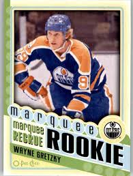 What's the investment potential for gretzky's rookie card? 2012 13 O Pee Chee Marquee Rookie Wayne Gretzky 600 On Kronozio