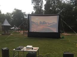 We bring the best in audio & visual equipment rental for all your indoor and outdoor movie and media events. Outdoor Movie Screen Outdoor Theater Inflatable Movie Screen For Rent