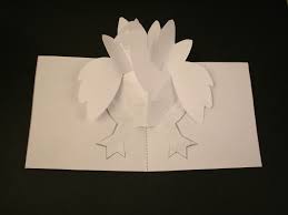 I like the idea of starting with this printable template to give your kiddos an easy way of understanding how to make a pop up card. How To Make A Turkey Pop Up Card Robert Sabuda Method