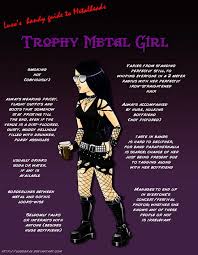 Types Of Metalheads Metal Girl Heavy Metal Girl Metal Girl Style