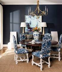 Most relevant best selling latest uploads. Dark Blue Dining Room With Mirrored Buffet Cabinet Transitional Dining Room