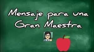 Este mensaje puedes personalizarlo y enviarlo o compartirlo en el facebook. Mensaje Para Una Gran Maestra Mi Maestra Virtual Youtube