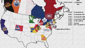 Map of nhl teams | sports. History Of Nhl Teams Youtube