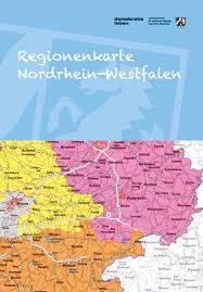 Die bekanntesten sehenswürdigkeiten in nrw. Regionenkarte Nordrhein Westfalen Publikationen Der Landeszentrale Fur Politische Bildung Nordrhein Westfalen