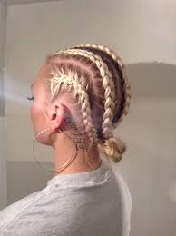 Pin By Tomboy Bklyn On Love Peace And Hair Grease Braided Hairstyles Cornrow Hairstyles White White Girl Braids