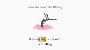 In verbindung mit dem simple past. Ing Und Ed Present Participle Und Past Participle Online Lernen