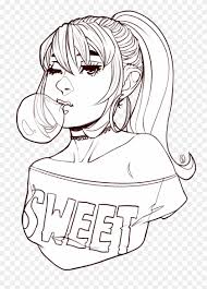 The ecstasy of saint teresa (alternatively saint teresa in ecstasy or transverberation of saint teresa; Svg Library Bust Shot Lineart Bubblegum Girl By Moustachi Chewing Bubble Gum Drawing Clipart 676088 Pikpng