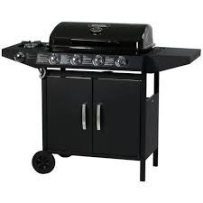 Barbecue Gaz Festa 5 5 Bruleurs Dont 1 Lateral 12 9 Kw Noir 1351 100515