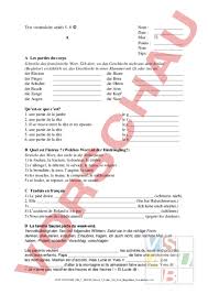 Evolution des accidents de la route à montagne. Arbeitsblatt Envol 7 Unite 5 8 Test Repetition Vocabulaire Franzosisch Wortschatz