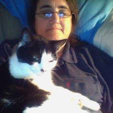 Miss Moly doesn't want to get up yet. Lol