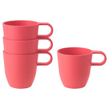 Talrika Becher Hellrot 25 Cl Ikea Osterreich Tazas Tazon Ikea