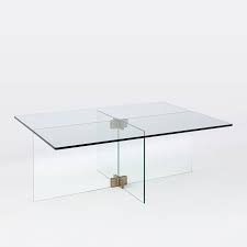 For a modern glam appeal, the. Clear Furniture Is The Answer To A Clutter Free Small Room In 2021 Glass Coffee Table Black Marble Coffee Table Coffee Table Rectangle
