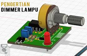 Rangkaian tersebut sangat sederhana, sehingga dapat dibuat oleh siapa saja secara mudah. Pengertian Dimmer Dan Fungsinya